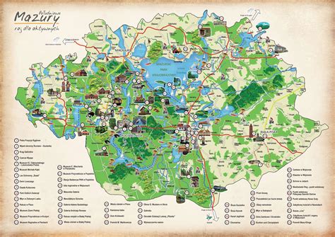 Mazury Mapa Polski Mapa Polski Images