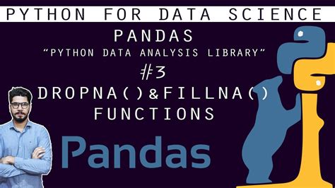 3 Pandas Tutorial Fillna And Dropna Functions In Pandas In Depth Tutorial Youtube