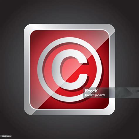 Copyright Symbol Design Stock Illustration - Download Image Now - Author, Business, Business ...