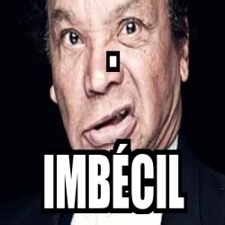 Meme Personalizado IMBÉCIL 2669128