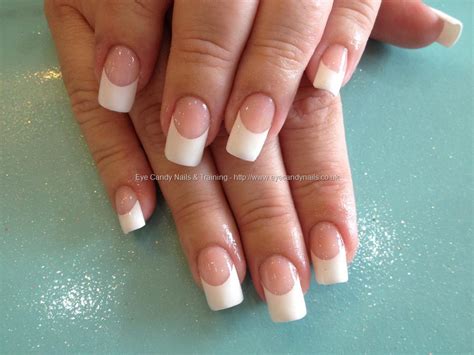 Eye Candy Nails And Training Acrylic French By Nicola Senior On 1