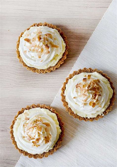 Mini Coconut Cream Pie Obsessive Cooking Disorder