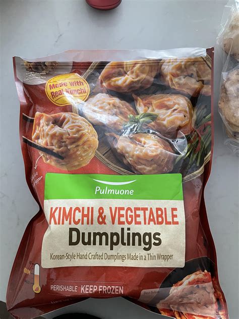 New Costco Find Pulmone Kimchi Vegetable Dumplings R Costco