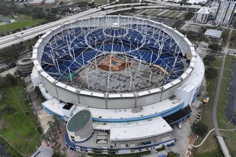 rays  track  tropicana field return    st petersburg