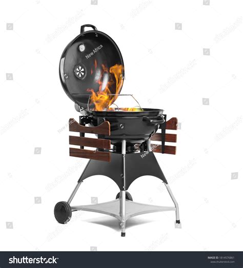 Clip Art Burning Grill