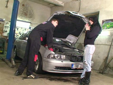 Sexy Brunette Roxy Taggart Gets Fucked By Mechanic In A Garage Seventeen