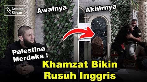 Khamzat Chimaev Bikin Rusuh Inggris Youtube