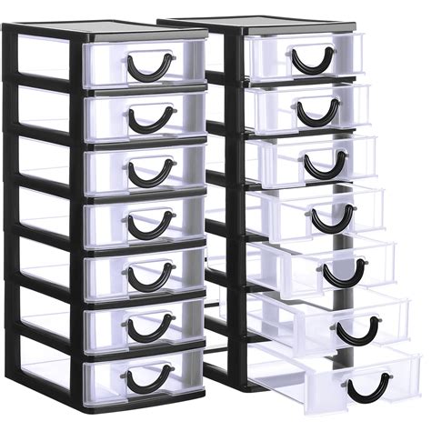 Amazon Thyle Pcs Plastic Drawers Organizer Mini Organizer Box