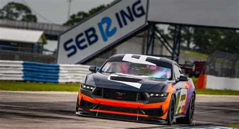 Ford Unveils New Mustang Gt Eligible To Race In Imsa In Imsa