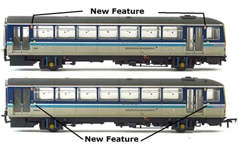 Efe E83026 Class 143 2 Car Dmu143606in Arriva Wales Valley Lines