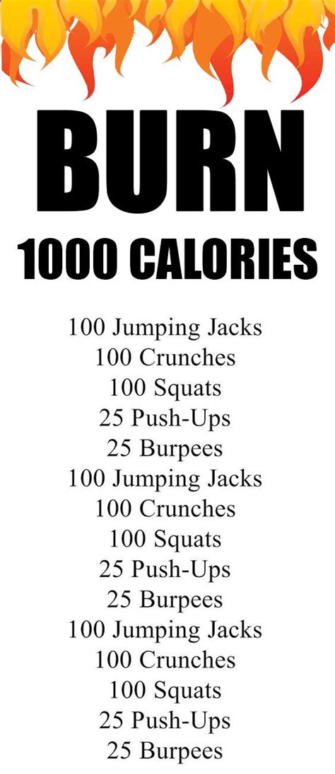 Burn 1000 Calories Workout At Home A Day Do You Want A Fiery 1000