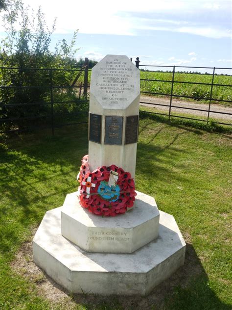 12 Memorial To The Men Of The North Midland Division Who Attacked The