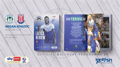 Wigan Athletic Fc Latics Review Wigan Athletic V Stoke City