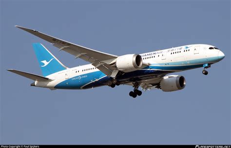 B 2761 Xiamen Airlines Boeing 787 8 Dreamliner Photo By Paul Spijkers