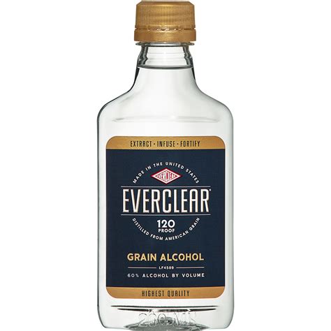 Everclear Proof Grain Alcohol Gotoliquorstore