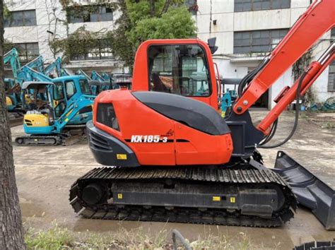 2017 Digger Second Hand KUBOTA KX185 3 KX185 Kubota 8 TON Excavator