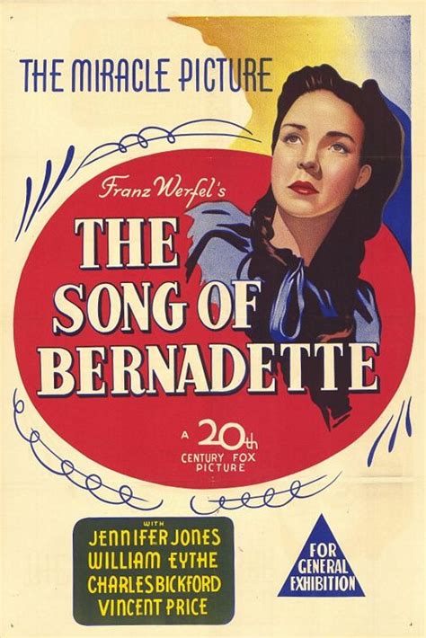 Song of Bernadette, The (1943): Jennifer Jones Oscar Winning ...