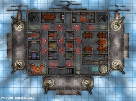 Floating Fortress Battle Map Dnd Battle Map Dandd Battlemap Dungeons