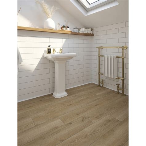 Ultraclick Spc Easy Click Fit Luxury Vinyl Flooring Natural Oak Plank