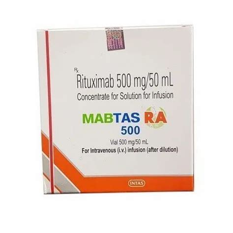 Intas Pharmaceuticals Ltd Rituximab Mg Ml Dosage Form Injection