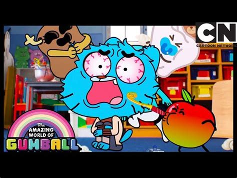 Gumball Goes Back To Kindergarten English Esl Video Lesson