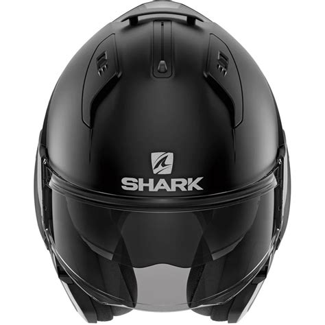 Capacete Shark Evo Es Blank Matt Kma Preto Fosco