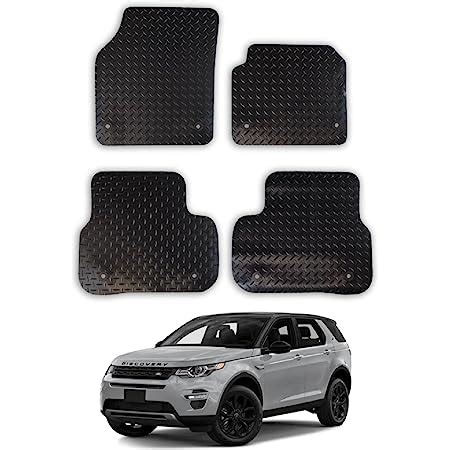 Carsio Tailored Black Carpet Car Mats For Landrover Discovery Sport