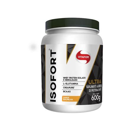 Isofort Ultra 3 Em 1 Whey Vitafor 600g Baunilha Submarino