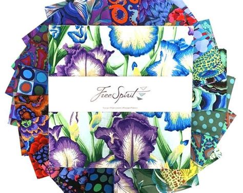 Kaffe Fassett Collective Fall 2020 Cold 10 Squares Layer Cake From