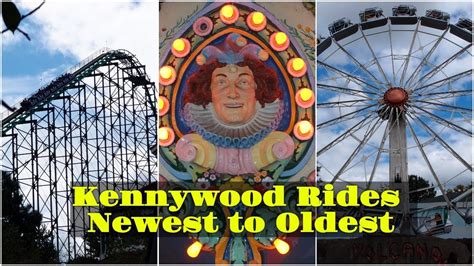 Kennywood Park Rides Newest To Oldest Youtube