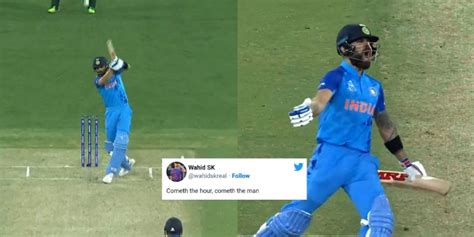 Cometh The Hour Cometh The Man Twitter Reacts To Virat Kohlis