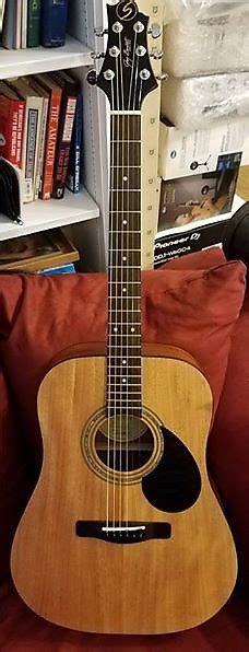 Samick Greg Bennett D-1 SN Dreadnought Acoustic Guitar | Reverb
