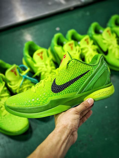 S2纯原 耐克 Zoom Kobe 6 Protro Green Apple 科比六代青蜂 Gdf档口 潮流干货