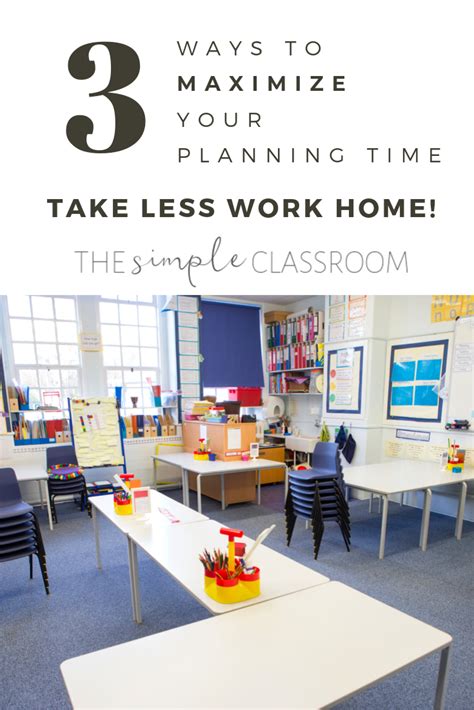 Time Management Tips For Teachers — The Simple Classroom