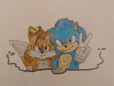 Tails and Sonic (Sonic Movie) by ChArLeS9090 on DeviantArt