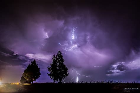 Fondos De Pantalla Noche Paisaje Paisaje Nocturno Tormenta Rayo