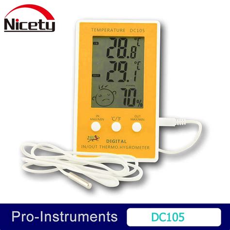 Aliexpress Buy Nicety DC105 Electronic Digital LCD Temperature