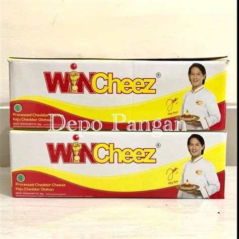 Jual KEJU WINCHEEZ 2KG CHEDDAR CHEESE BLOCK KEJU WINCHEEZ CHEDDAR