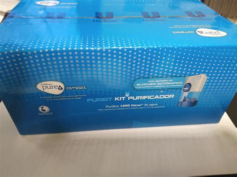 Kit De Repuesto Pureit Unilever Compact Litros Nuevo Sello Mercado