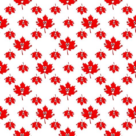 Canadian leaf, illustration, vector on white background. 13782540 ...