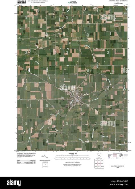 Map of columbus grove ohio hi-res stock photography and images - Alamy