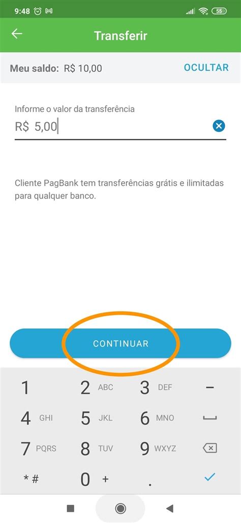 Como Fazer Transfer Ncias Usando A Sua Conta Pagbank