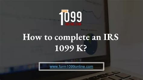 PPT - 1099 k Tax Form - Form 1099 Online - Printable 1099 K Form 2023 ...