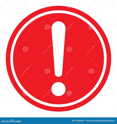 Hazard Warning Warn Symbol Vector Icon Flat Sign Symbol With