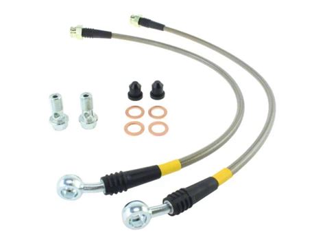 Stoptech Corvette Stainless Steel Braided Brake Line Kit Front 950