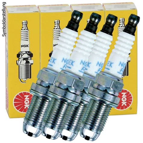 4x NGK 2876 Zündkerze V Line 1 BUR6ET für VW Polo 6N Golf 3 Audi 80