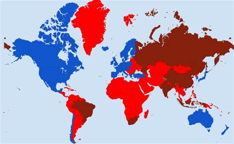 Oecd Countries Map