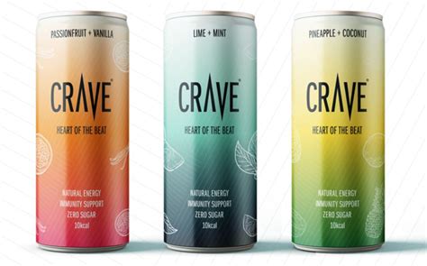 Crave Natural Energy Drinks