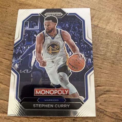 STEPHEN CURRY 2022 23 Prizm Monopoly PS6 inserto abilità di base EUR 40