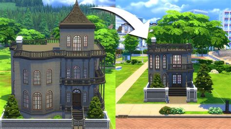 Sims 4 Goth Mansion No CC